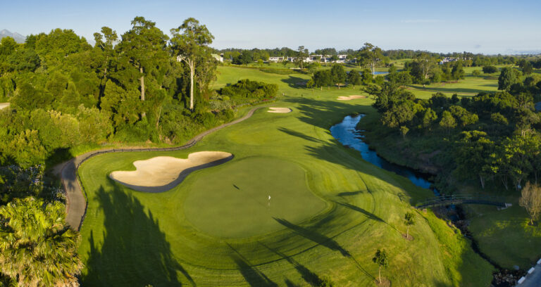 Fancourt Montagu golf course Aerial view in South Africa
