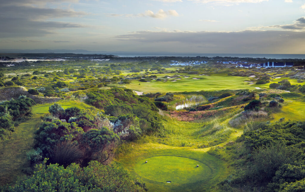 Tee box at St Francis Links Golf Club