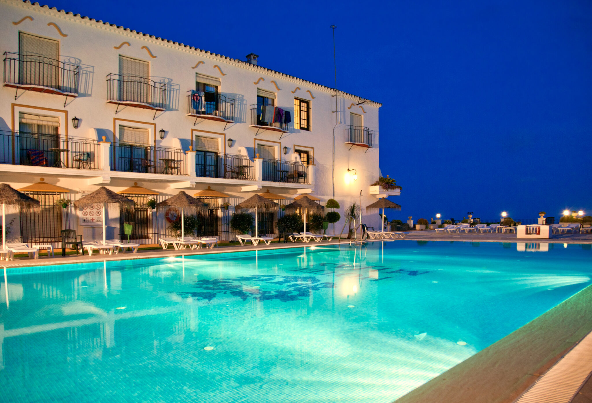 Outdoor pool at Hotel TRH Mijas