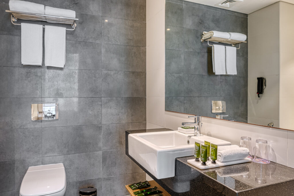 Accommodation bathroom at TRYP by Wyndham Dubai