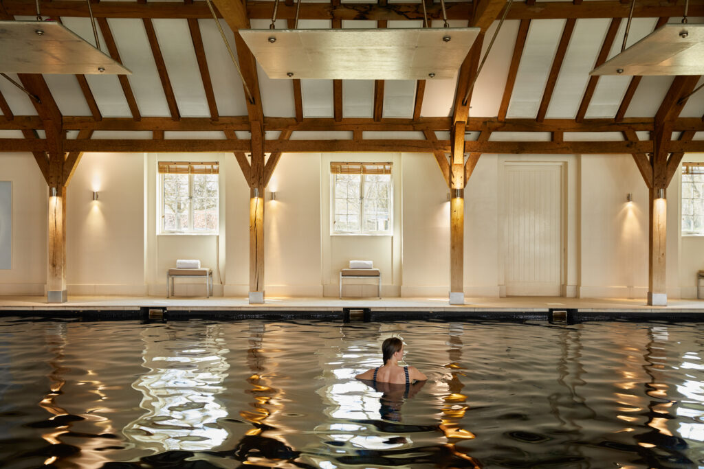 Indoor pool at The Grove