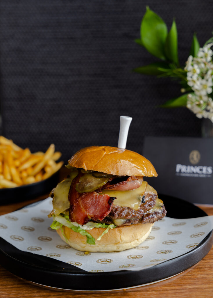 Food served at The Lodge at Prince's