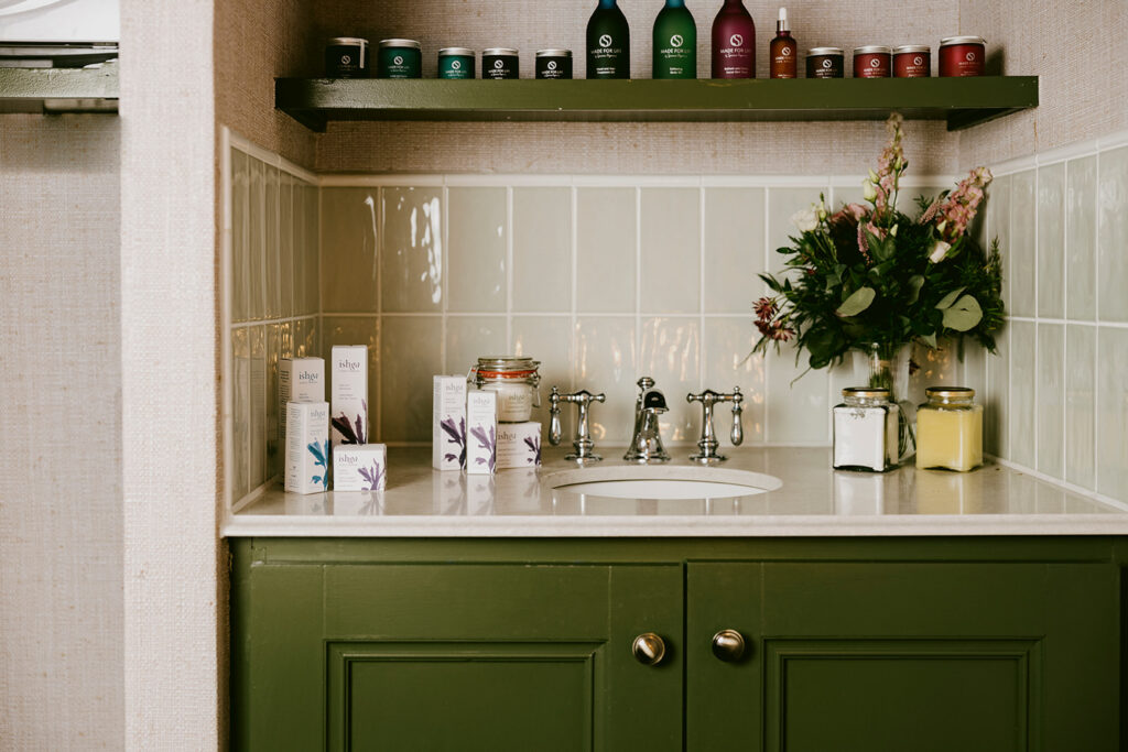 Sink in the spa at The Marine Hotel Troon