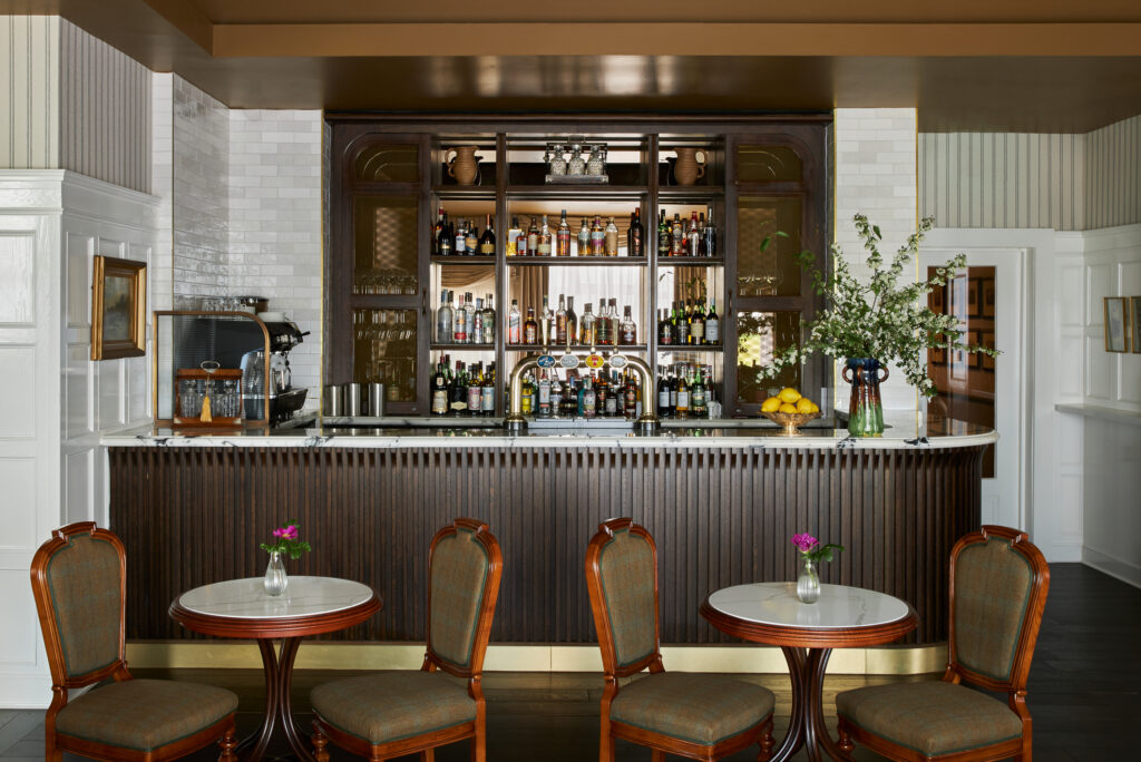 Indoor bar at The Marine Hotel Troon