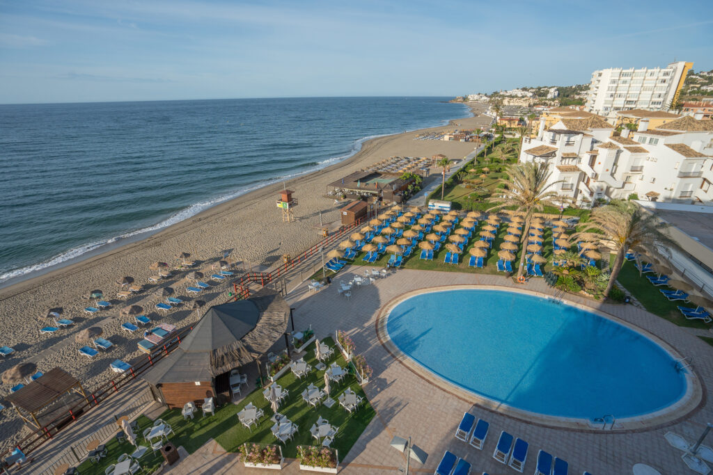 Outdoor pool at Vik Gran Hotel Costa del Sol