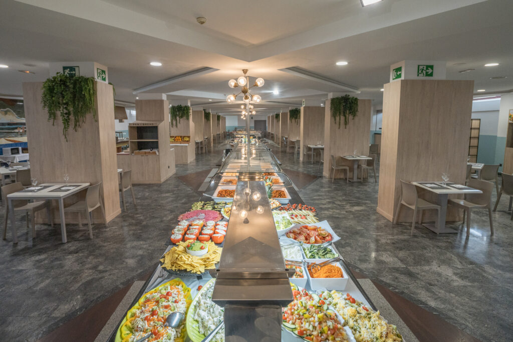 Food served at Vik Gran Hotel Costa del Sol