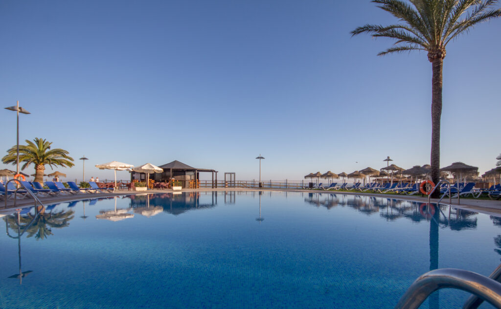 Outdoor pool at Vik Gran Hotel Costa del Sol