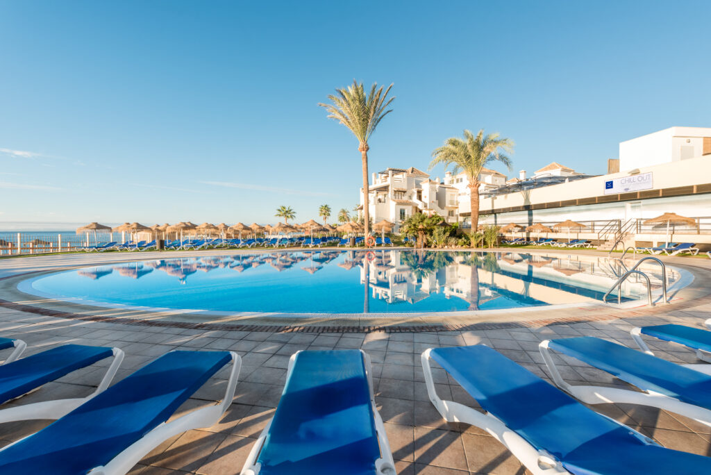 Outdoor pool at Vik Gran Hotel Costa del Sol