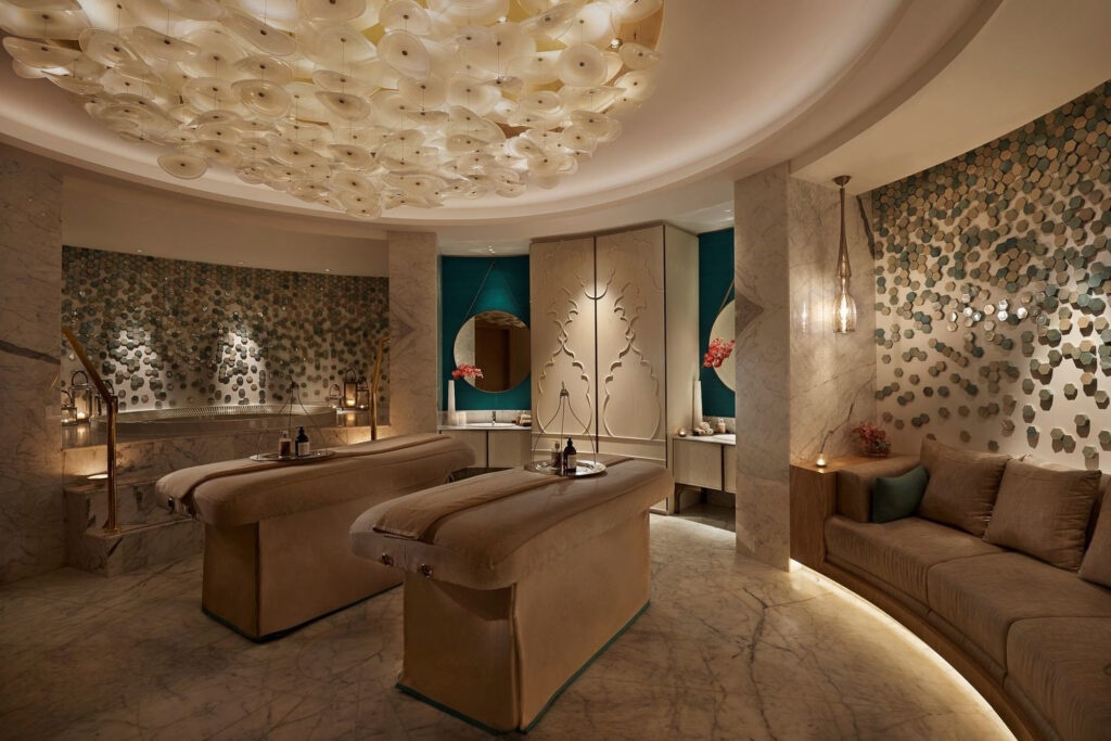 Spa facilities at Waldorf Astoria Ras Al Khaimah