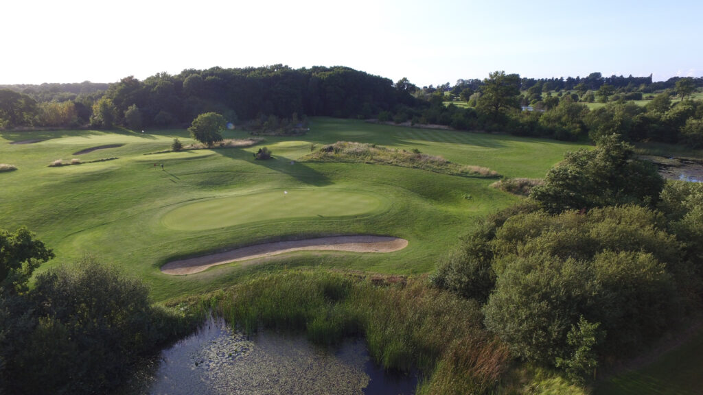 Aerial view of Whittlebury Park Golf Course