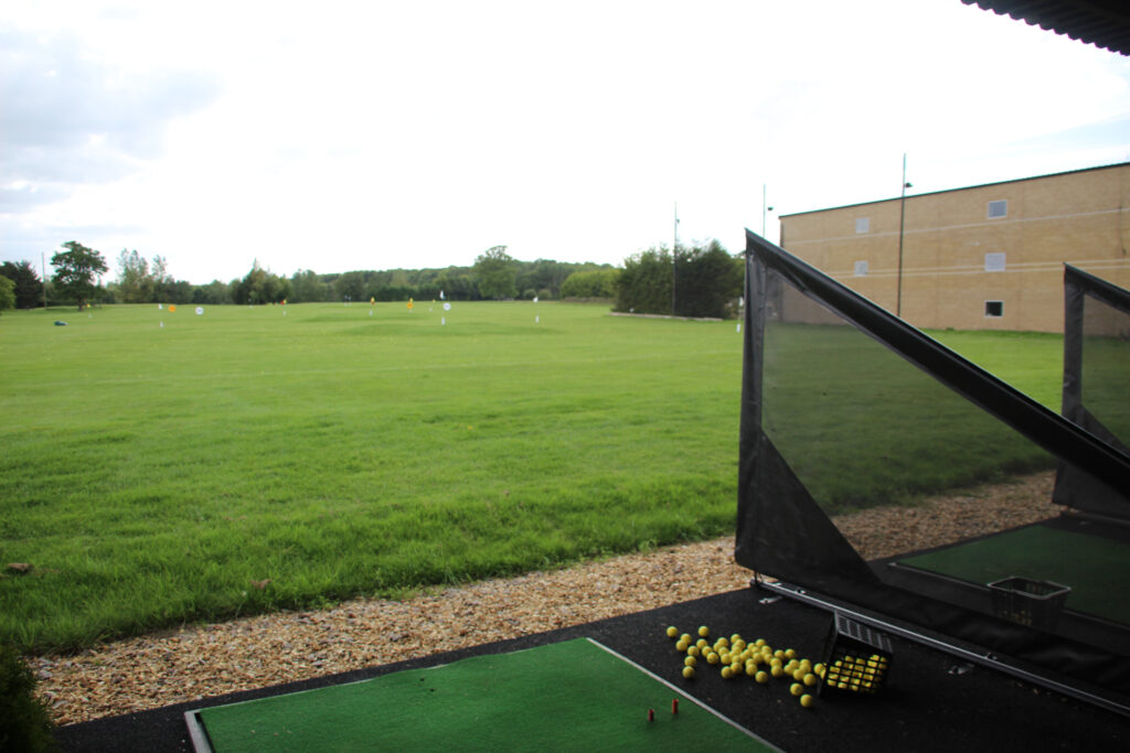 Driving range at Whittlebury Park Golf Course