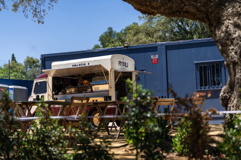 Food van at San Roque Golf & Resort