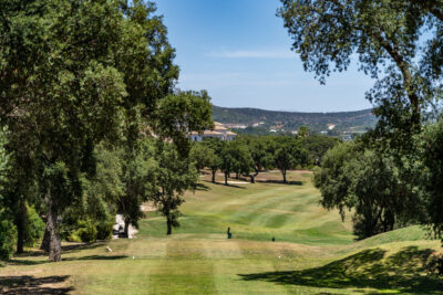 Fairway at San Roque Golf & Resort with trees around